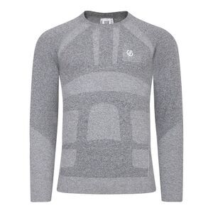 Dare 2B Mens In The Zone III Long-Sleeved Base Layer Top / Charcoal Grey Marl